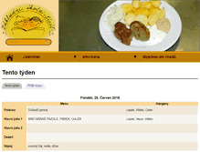 Tablet Screenshot of jidelna.zs-trest.cz